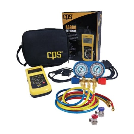 U-View Ultraviolet Systems Brass Manifold for 134a Refrigerant CSAM134BUQ-AS